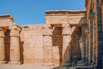 Ruins of the Egyptian Karnak Temple, the largest open-air museum in Luxor