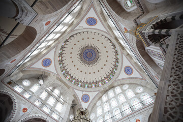 Mihrimah Sultan Mosque in Edirnekapi, Istanbul, Turkey