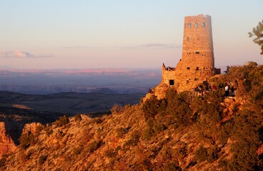 The Watchtower sunset