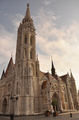 Budapest. Fisherman's Bastion and St. Matthias church
