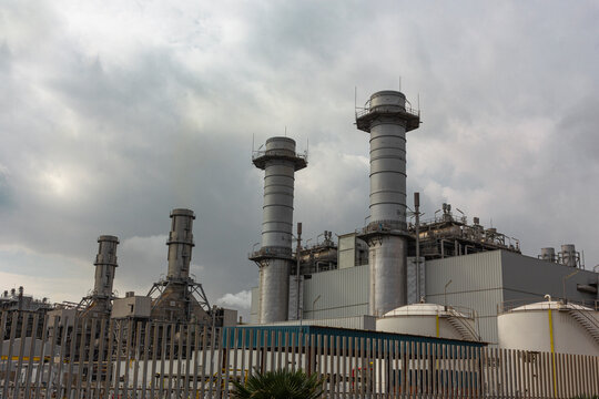 Thermal power plant for electric energy production