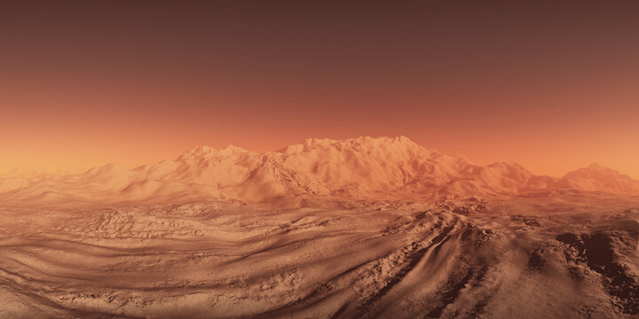 Mars Environment Landscape