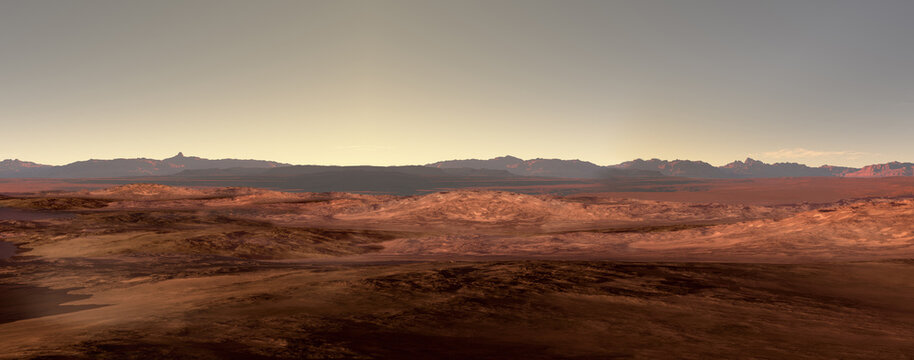 Mars Environment Landscape