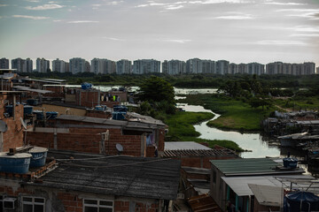 Fototapeta premium Rio de Janeiro Slum, Brazil