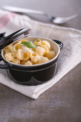 pasta cooked in a casserole