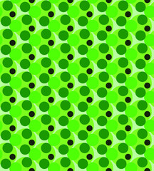 Pattern geometry circle ornament wallpaper