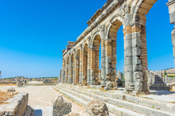 Obraz premium Roman ruins of Volubilis, Morocco