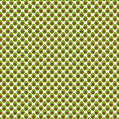 Patrón de aguacates verdes con hueso de color marrón