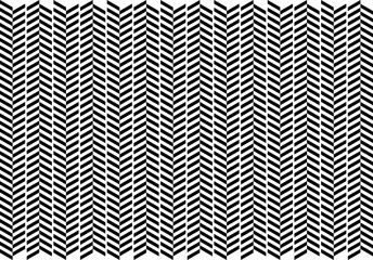 Rayas negras diagonales creando un efecto óptico de distorsión