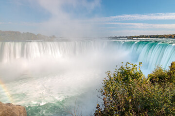 Fototapeta premium Overview of Horseshoe Falls, a part of Niagara Falls