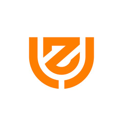 LZJ letter logo modern design, creative typography logotype