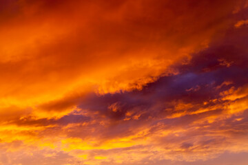 colorful sky during sunset or sunrise, weather