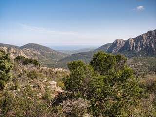 Splendido Panorama dal Monte Nieddu in Sardegna