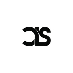 cls letter original monogram logo design