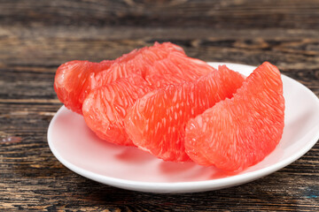 red grapefruit sour and juicy