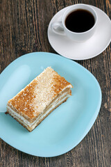 sweet pastry made from wheat cake and butter cream