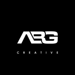 ABG Letter Initial Logo Design Template Vector Illustration