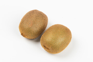 Fresh kiwi isolated on white background