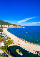 Obraz premium Dajiaowan scenic spot, Hailing Island, Yangjiang City, Guangdong Province, China