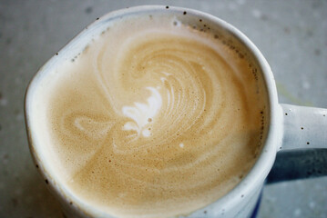 cup of cappuccino