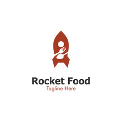 Illustration Vector Graphic of Rocket Food Logo. Perfect to use for Food Company