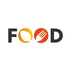 Illustration Vector Graphic of Food Typography Logo. Perfect to use for Food Company