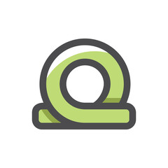 Air Loop Pilot Skill Vector icon Cartoon illustration