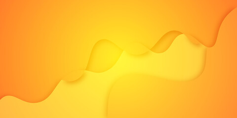 Abstract colorful orange curve background
