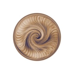 Circle Swirl Shield Artwork Background