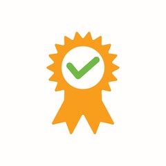 Guaranteed License Icon Logo Design Element