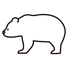 くま　かわいいイラスト