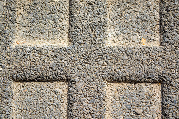 Background of an old wall close up, texture and background for design, used for 3d models