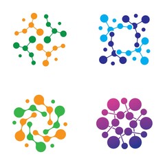 Molecule logo design