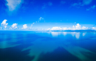 Fototapeta premium Aerial view of Hailing Island, Yangjiang City, Guangdong Province, China