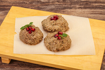 Georgian cuisine - pkhali from beans