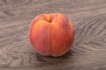 Fresh ripe sweet peach fruit