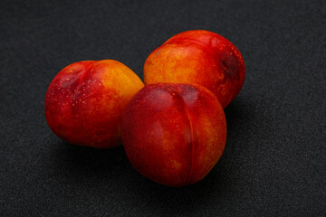 Ripe sweet tasty Nectarine fruit