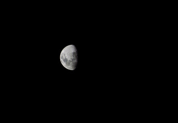 La Luna. Fotografía tomada desde Canelones, Uruguay