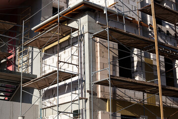 construction site in the construction business