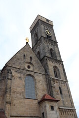 Fototapeta na wymiar Bamberg Kirche Obere Pfarre