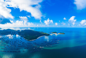 Fototapeta na wymiar Mawei Island, southwest of Hailing Island, Yangjiang City, Guangdong Province, China