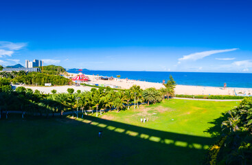 Shili Silver Beach Scenic Spot, Hailing Island, Yangjiang City, Guangdong Province, China