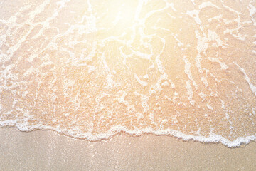 Fototapeta na wymiar sand on the beach natural background