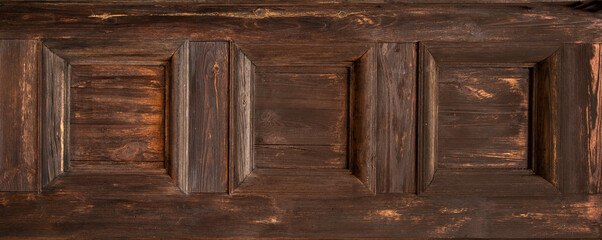 old wooden front door, texture, pattern