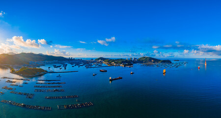 Zhapo National Center fishing port, hailing island, Yangjiang City, Guangdong Province, China
