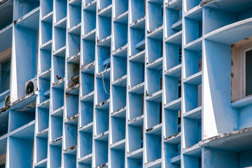 shutters on a building