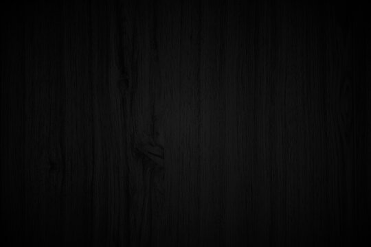black wood background and texture. Abstract black wood background