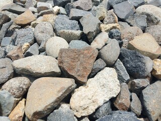 stones on the beach