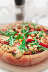 Vegan organic mix pizza(dairy free)
