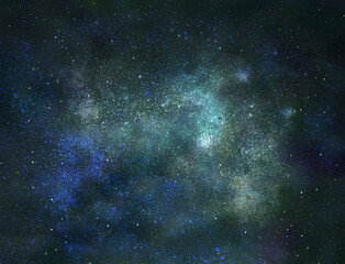 Night sky with stars as background. Universe